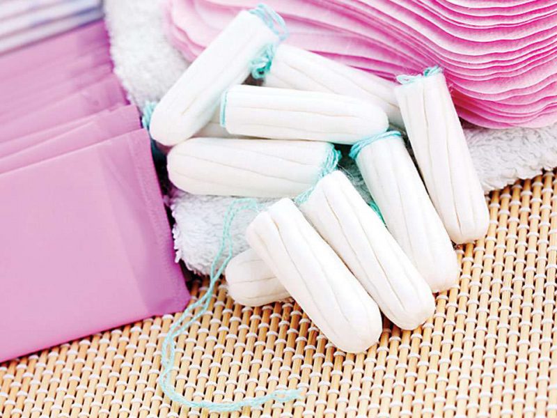 sanitary napkins